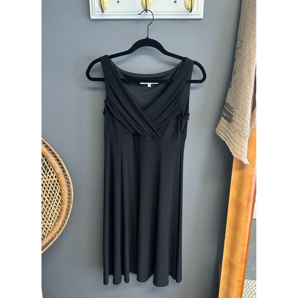 Evan Picone Vintage Y2k Womens Size 4‎ Dress Black Whimsygoth 90s RomCom